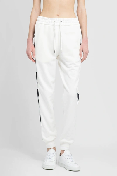 Shop Mcm Woman White Trousers