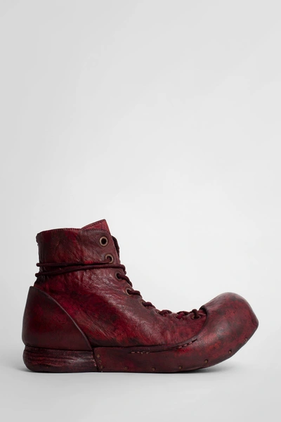 Shop Gucci Man Red Sneakers