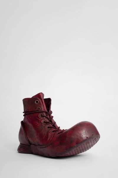 Shop Gucci Man Red Sneakers