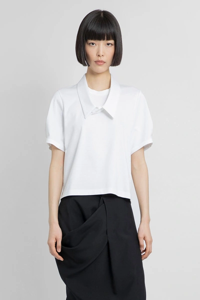 Shop Noir Kei Ninomiya Woman White T-shirts