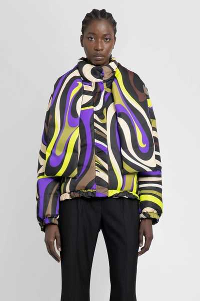Shop Pucci Woman Multicolor Jackets