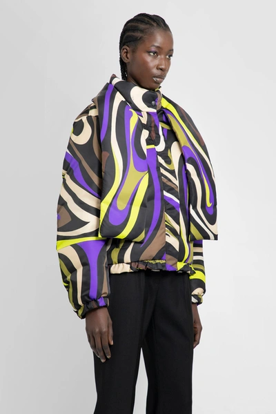 Shop Pucci Woman Multicolor Jackets