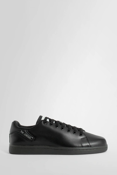 Shop Raf Simons Unisex Black Sneakers