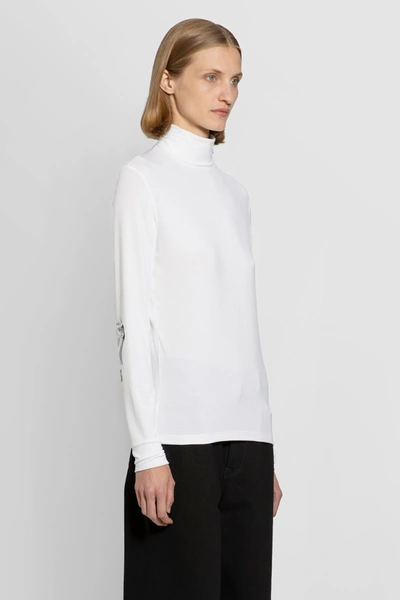 Shop Raf Simons Woman White T-shirts