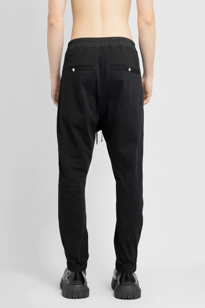 Shop Rick Owens Man Black Trousers