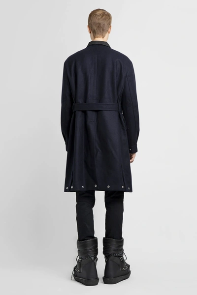 Shop Sacai Man Black Coats