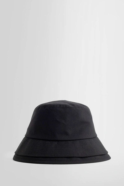 Shop Sacai Man Black Hats