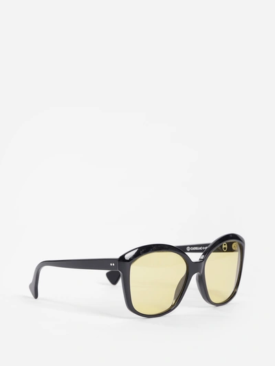 Shop Saturnino Eyewear Unisex Black Eyewear