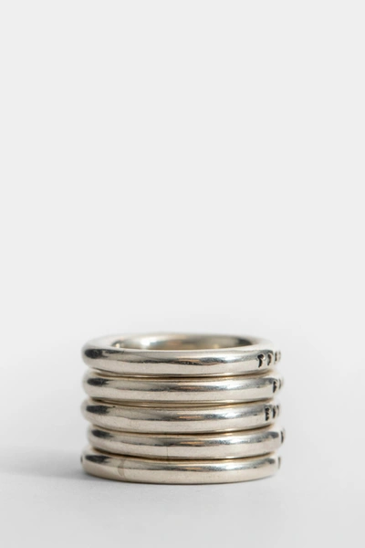 Shop Gucci Unisex Silver Rings
