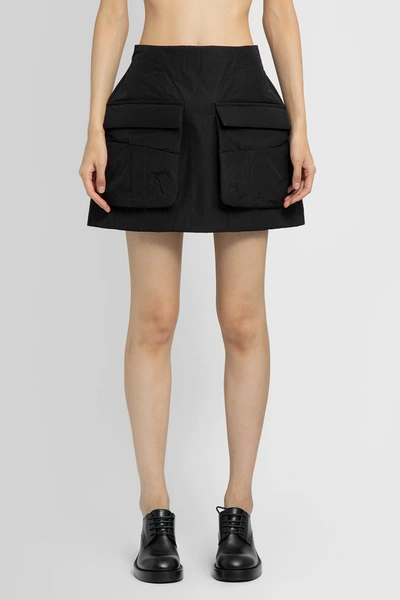 Shop Simone Rocha Woman Black Skirts