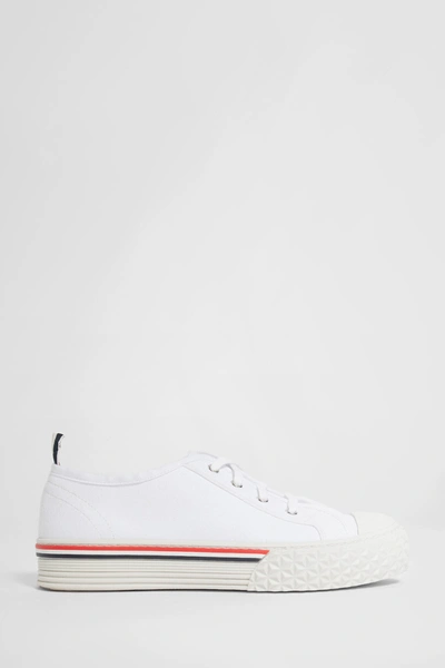 Shop Thom Browne Woman White Sneakers