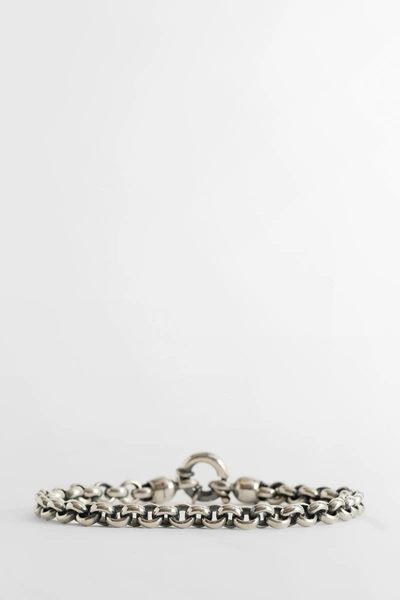 Shop Ugo Cacciatori Unisex Silver Bracelets