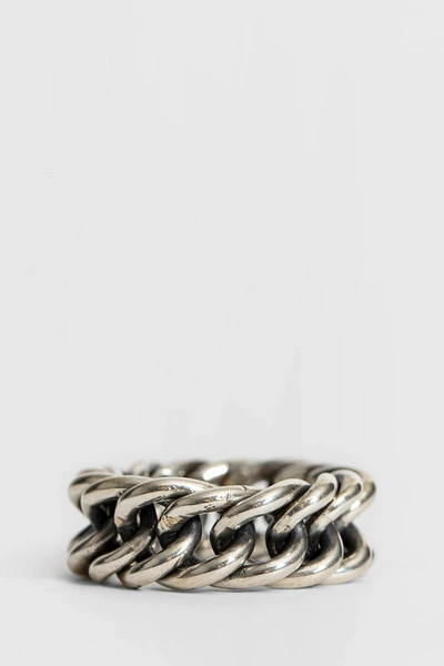 Shop Ugo Cacciatori Unisex Silver Rings