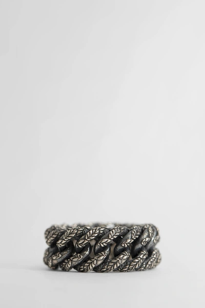 Shop Ugo Cacciatori Unisex Silver Rings