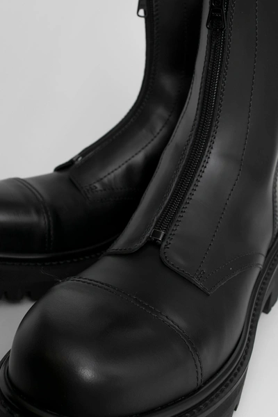 Shop Vetements Man Black Boots