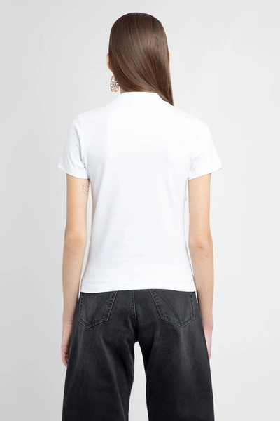 Shop Vetements Woman White T-shirts