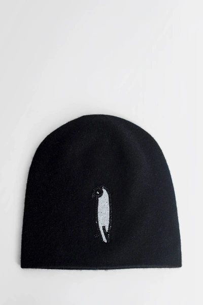 Shop Warm-me Unisex Black Hats
