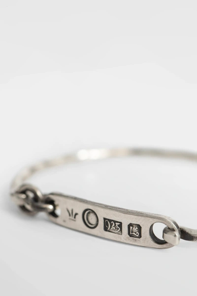 Werkstatt:münchen Bracelets In Silver