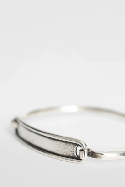 Werkstatt:münchen Bracelets In Silver