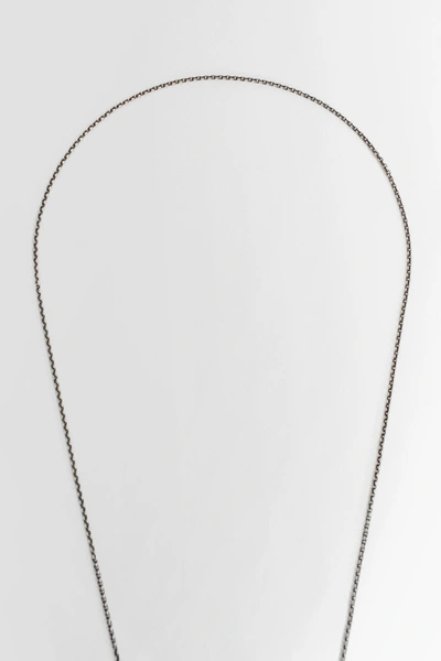 Shop Werkstatt:münchen Unisex Silver Necklaces