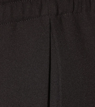 Shop Valentino Silk Trousers In Eero