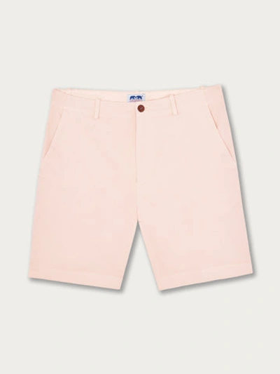 LOVE BRAND & CO. MEN'S PASTEL PINK HARVEY COTTON SHORT 8160781116