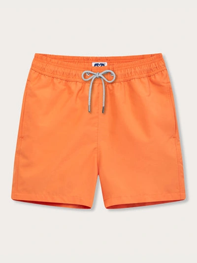 Shop Love Brand & Co. Men's Tangerine Staniel Swim Shorts