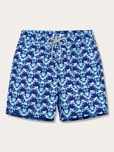 Shop Love Brand & Co. Men's Turtle Eclipse Staniel Swim Shorts