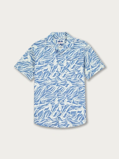 Shop Love Brand & Co. Men's Kelp Arawak Linen Shirt