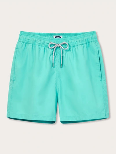Shop Love Brand & Co. Men's Cay Green Staniel Swim Shorts