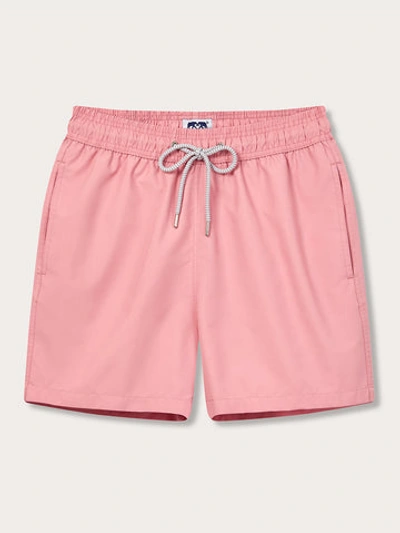 Shop Love Brand & Co. Men's Pastel Pink Staniel Swim Shorts