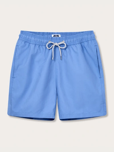 Shop Love Brand & Co. Men's Ocean Blue Staniel Swim Shorts