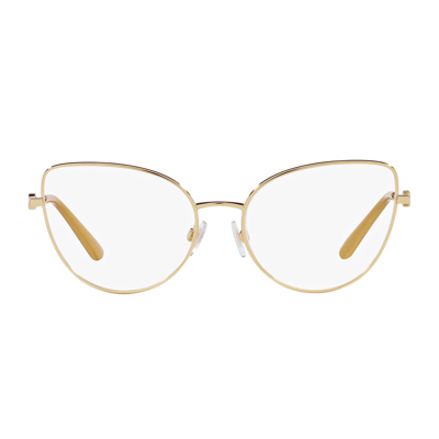 Shop Dolce &amp; Gabbana Eyewear Dg1347 02 Glasses In Oro