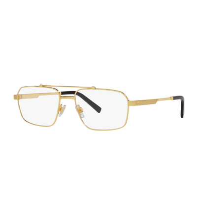 Shop Dolce &amp; Gabbana Eyewear Dg1345 02 Glasses In Oro