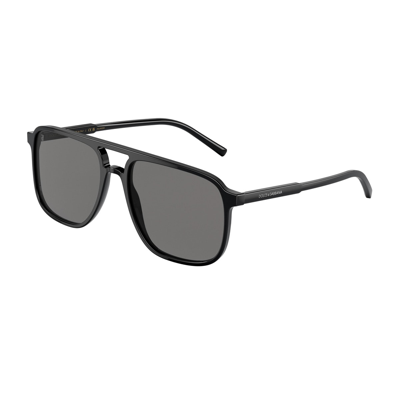 Shop Dolce &amp; Gabbana Eyewear Dg4423 501/81 Sunglasses In Nero