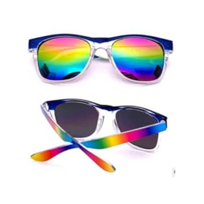 Shop &quirky Rainbow Multi Coloured Adult Sunglasses