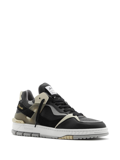 Shop Axel Arigato Astro Panelled Sneakers In Black