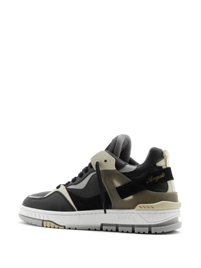 Shop Axel Arigato Astro Panelled Sneakers In Black