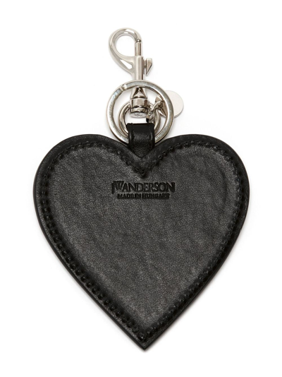 Shop Jw Anderson Photograph-print Leather Keyring In Black