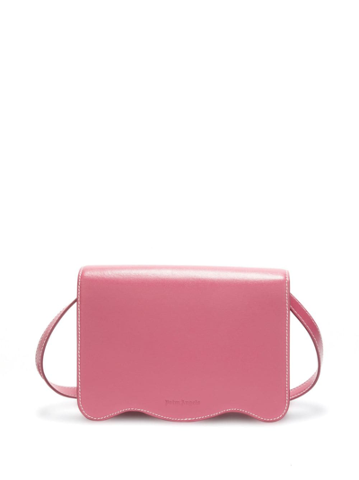 Shop Palm Angels Palm Beach Crossbody Bag In Pink