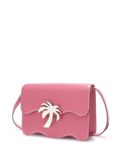 Palm Angels Palm Beach Crossbody Bag In Pink