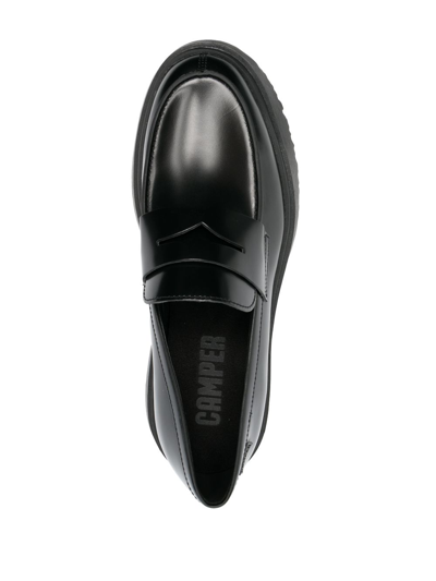 Camper Walden Mocassins In Black
