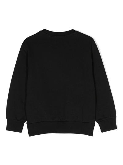 Shop Diesel Logo-print Cotton Sweatshirt In Black