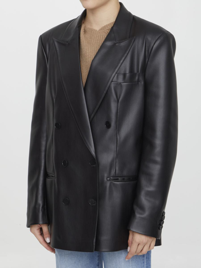 Shop Stella Mccartney Eco-leather Jacket In Black