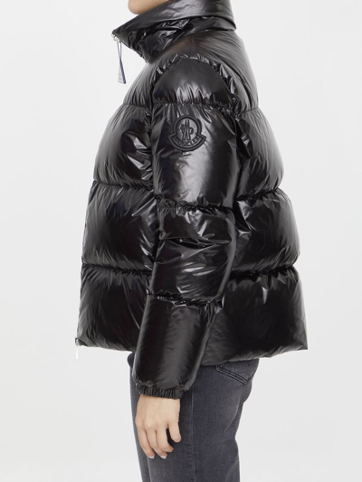 Shop Moncler Meuse Short Down Jacket In Black