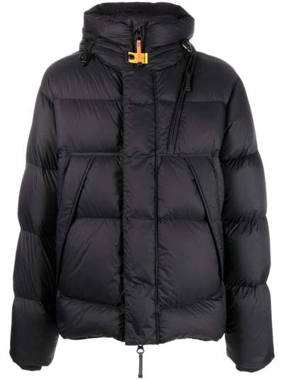 Shop Parajumpers Padded Hooded Jacket In Blue