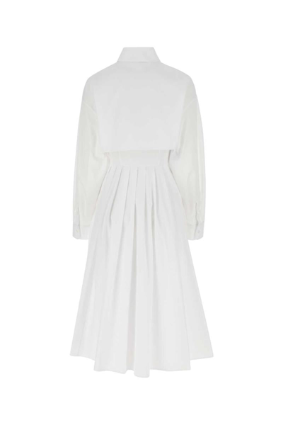 Shop Prada Long Dresses. In White