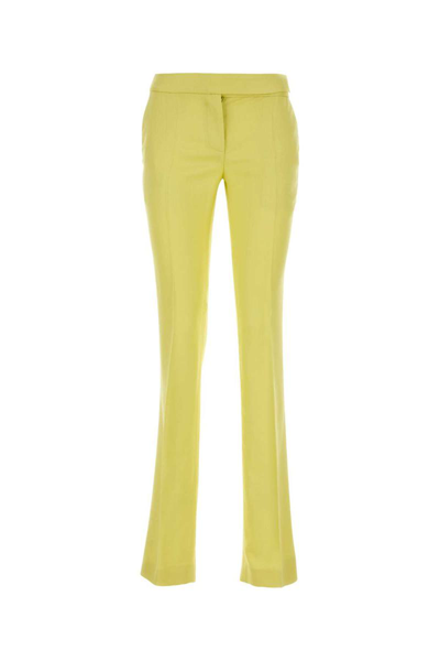 Shop Stella Mccartney Pants In Yellow