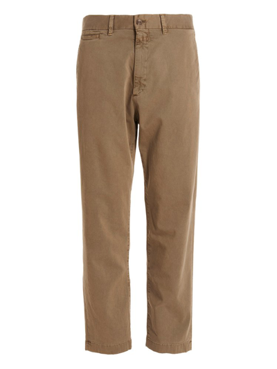 Shop Closed Tacoma Straight Leg Pants In Beige