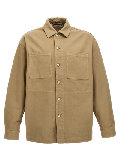 Shop Department 5 Patch Detailed Carey Jacket In Beige